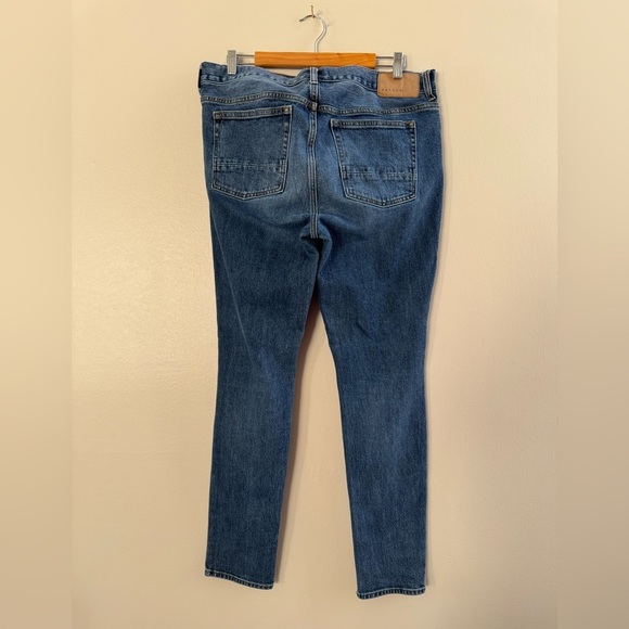 Mens Pacsun Stacked Skinny Dark Wash Jeans 33x32 - Picture 3 of 6